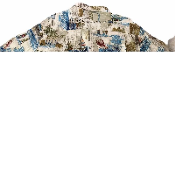 Batik Bay Hawaiian Shirt, Button Down Men's XXL - Picture 4 of 10